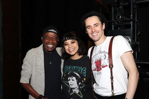 Ben Vereen, Eva Noblezada and Reeve Carney Photo