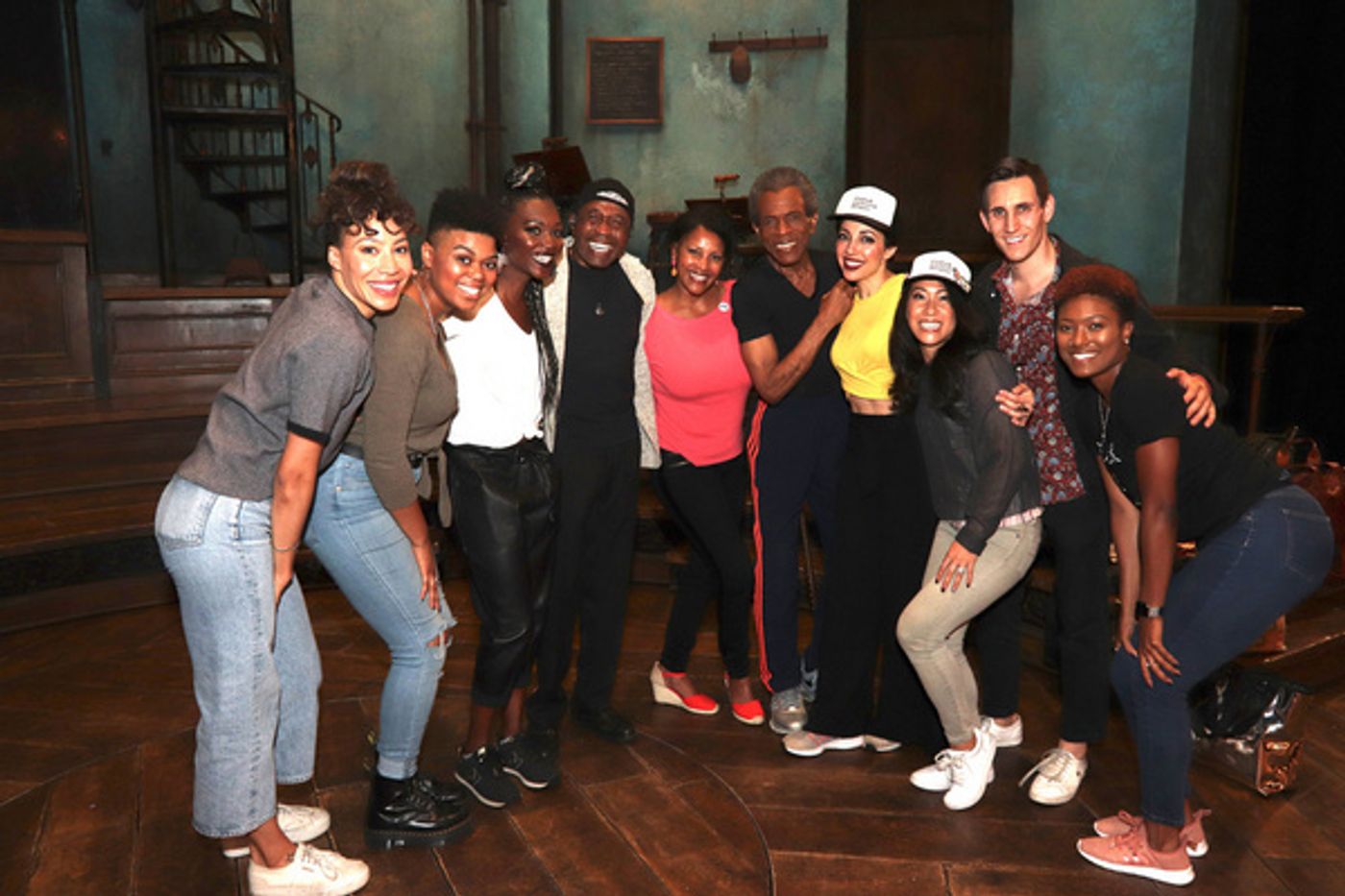 Photo Flash: Ben Vereen Visits HADESTOWN Photo Flash: Ben Vereen Visits HADESTOWN Image