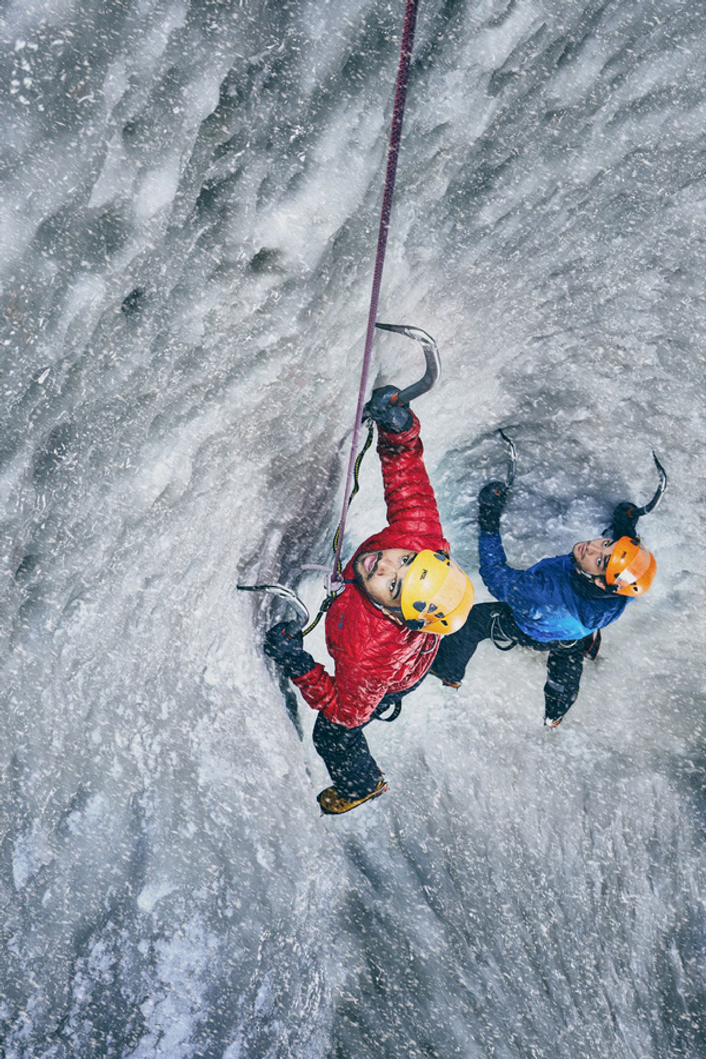 Photo Flash: Actors Prep for TOUCHING THE VOID  Image