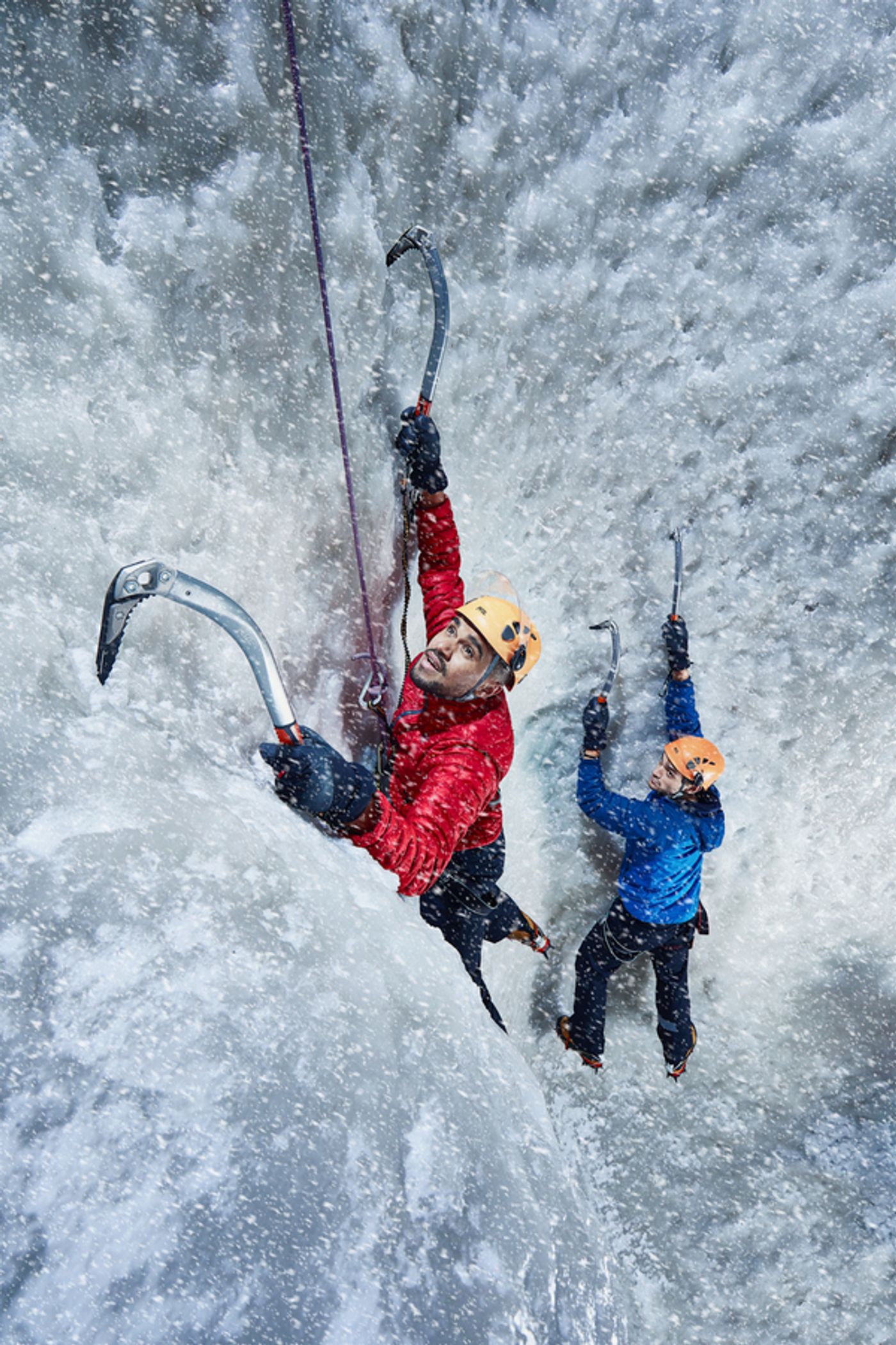 Photo Flash: Actors Prep for TOUCHING THE VOID  Image