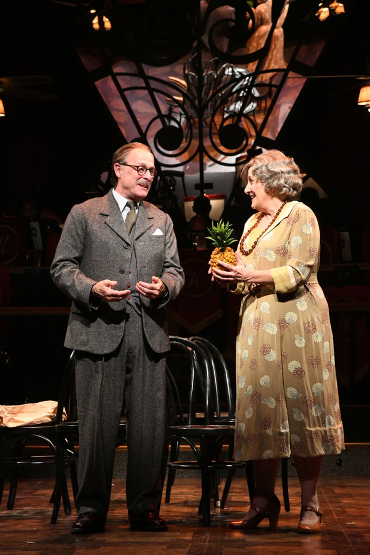 Mitchell HÃ©bert and Donna Migliaccio at 