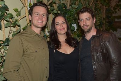 Jonathan Groff, Tammy Blanchard and Christian Borle Photo