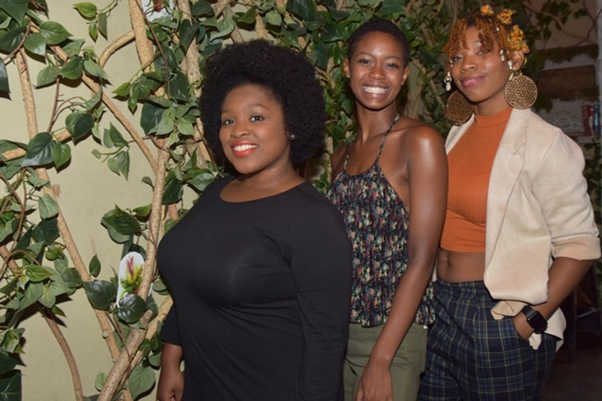 Salome Smith, Joy Woods and Ari Groover at 