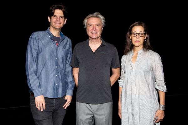 Alex Timbers, David Byrne, Annie-B Parson Photo