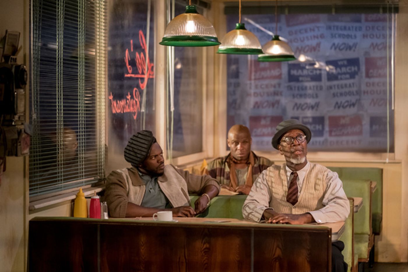 Photo Flash: Royal & Derngate and English Touring Theatre Presents TWO TRAINS RUNNING Photo Flash: Royal & Derngate and English Touring Theatre Presents TWO TRAINS RUNNING Image