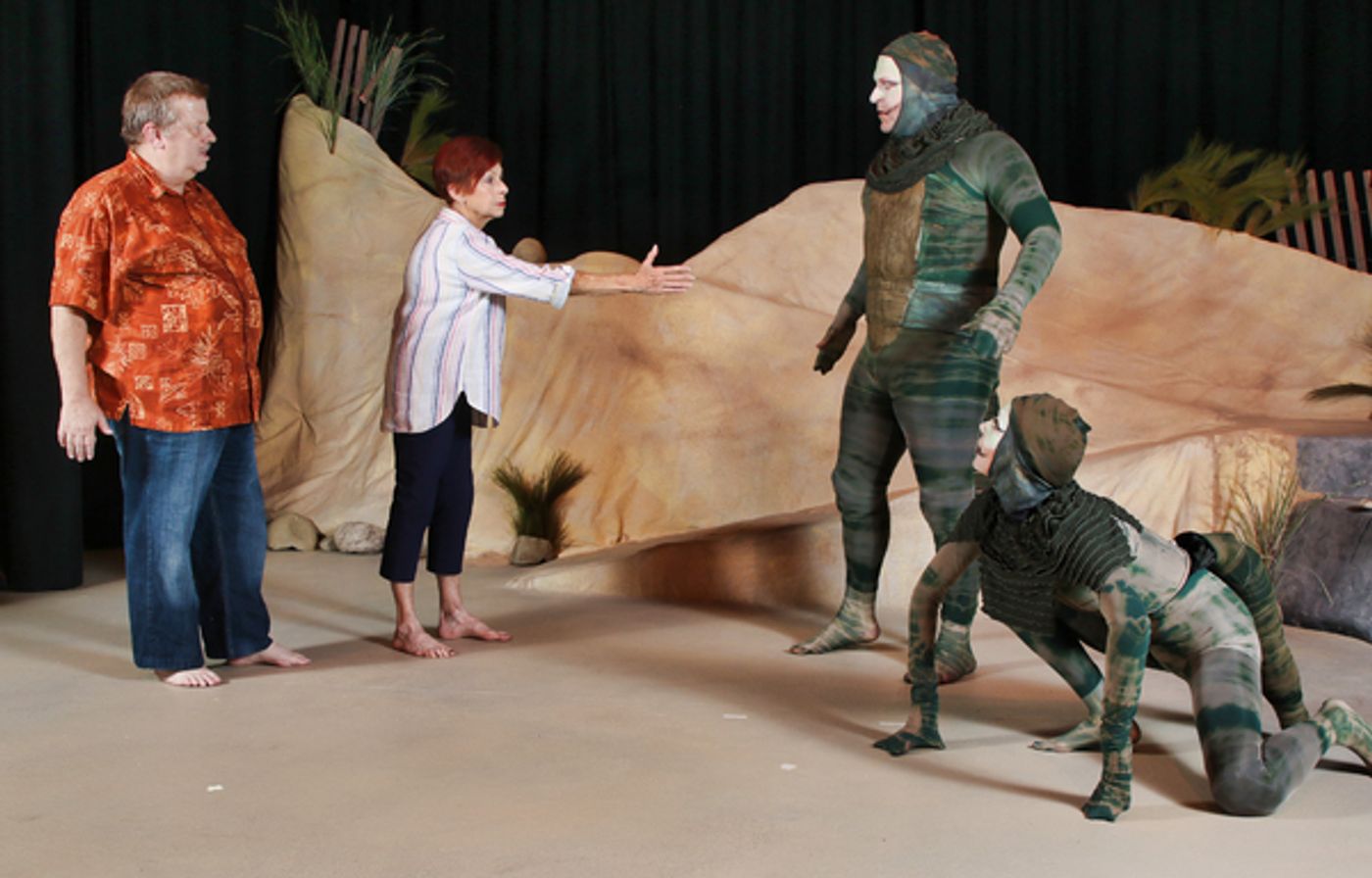 Photo Flash: Santa Paula Theater Center Presents Edward Albee's SEASCAPE  Image