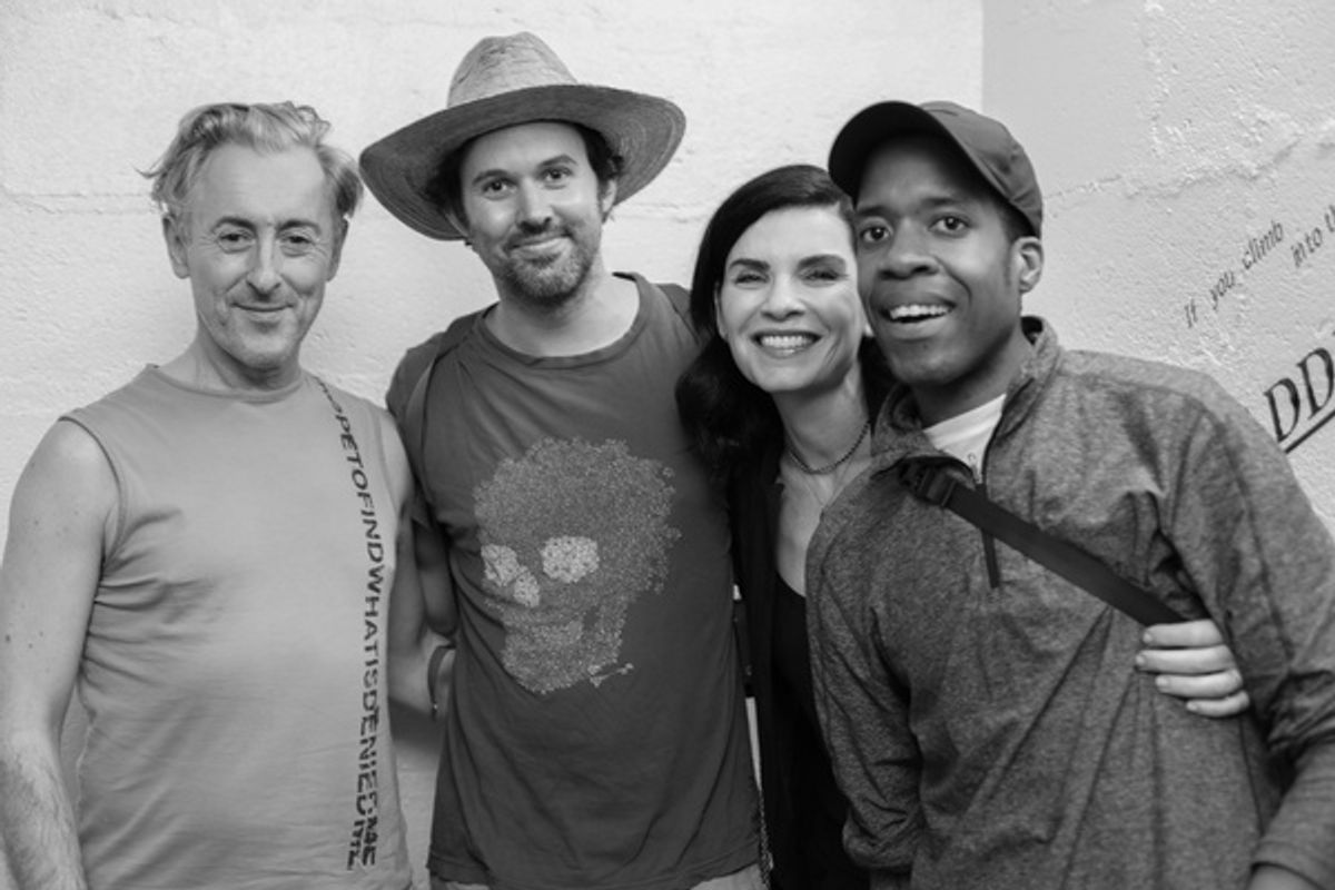 Alan Cumming, James Davis, Juliana Margulies, Anthony Cason at 