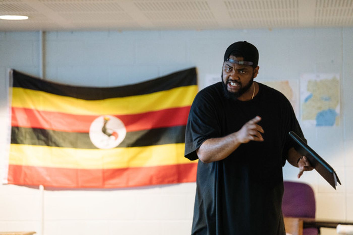 Photo Flash: Inside Rehearsal For THE LAST KING OF SCOTLAND at Sheffield Theatres  Image