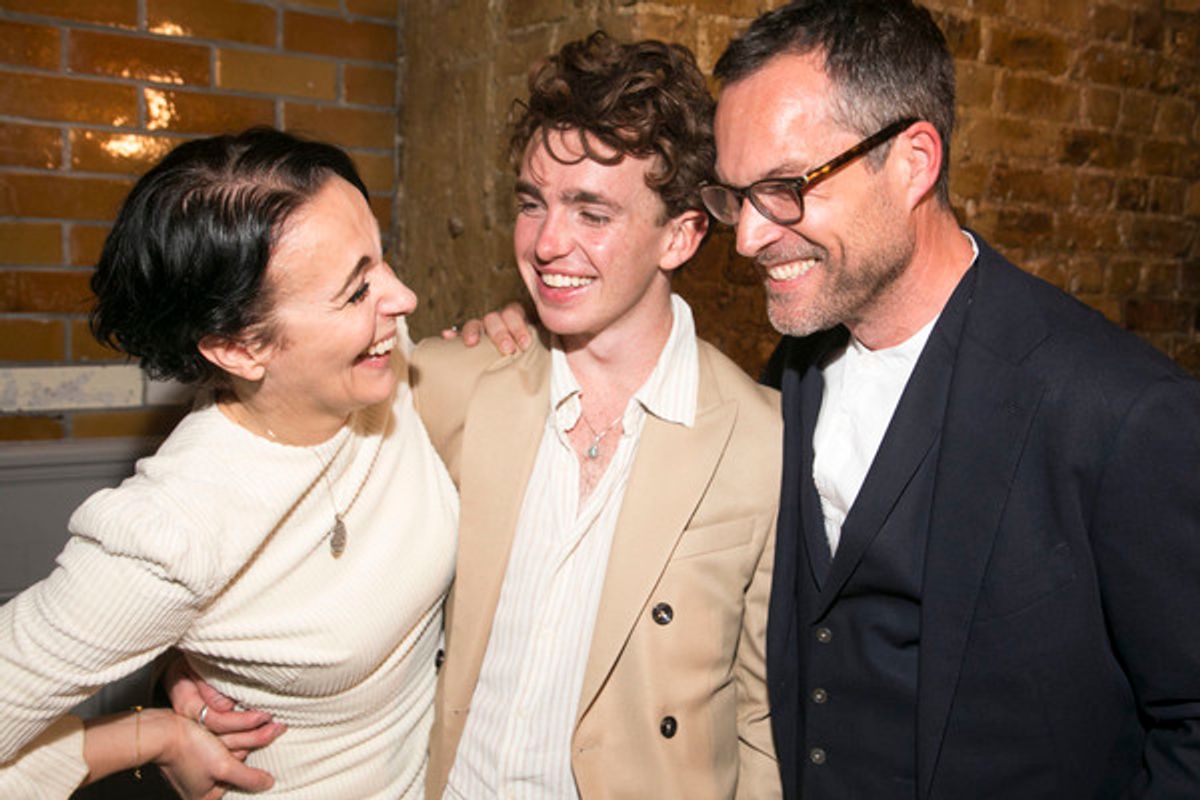 Amanda Abbington (Anne), Laurie Kynaston (Nicolas) and John Light (Pierre) at 