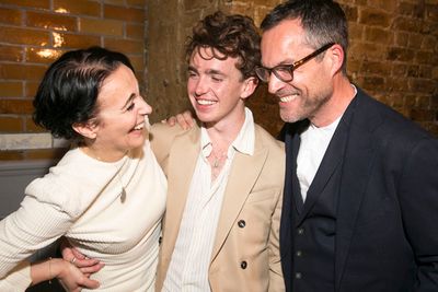 Amanda Abbington (Anne), Laurie Kynaston (Nicolas) and John Light (Pierre) Photo