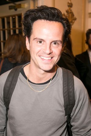 Andrew Scott after the curtain call @ BroadwayWorld Andrew Scott after the curtain call Photo