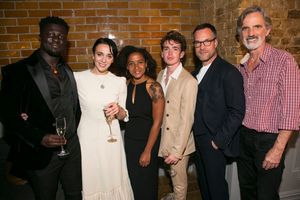 Cudjoe Asare (Nurse), Amanda Abbington (Anne), Amaka Okafor (Sofia), Laurie Kynaston  Photo