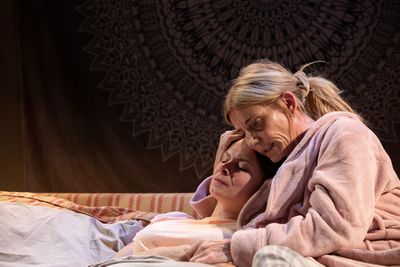 Larner Wallace-Taylor and Michelle Collins Photo