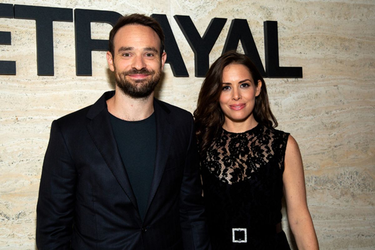 Charlie Cox, Samantha Thomas at 