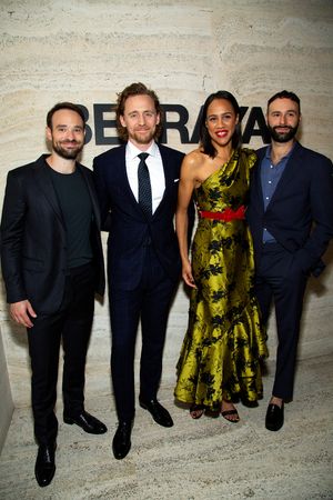 Charlie Cox, Tom Hiddleston, Zawe Ashton, Eddie Arnold @ BroadwayWorld Charlie Cox, Tom Hiddleston, Zawe Ashton, Eddie Arnold Photo