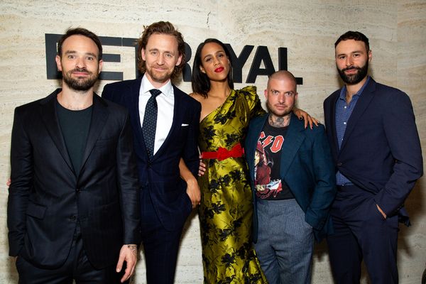 Charlie Cox, Tom Hiddleston, Zawe Ashton, Jamie Lloyd, Eddie Arnold Photo
