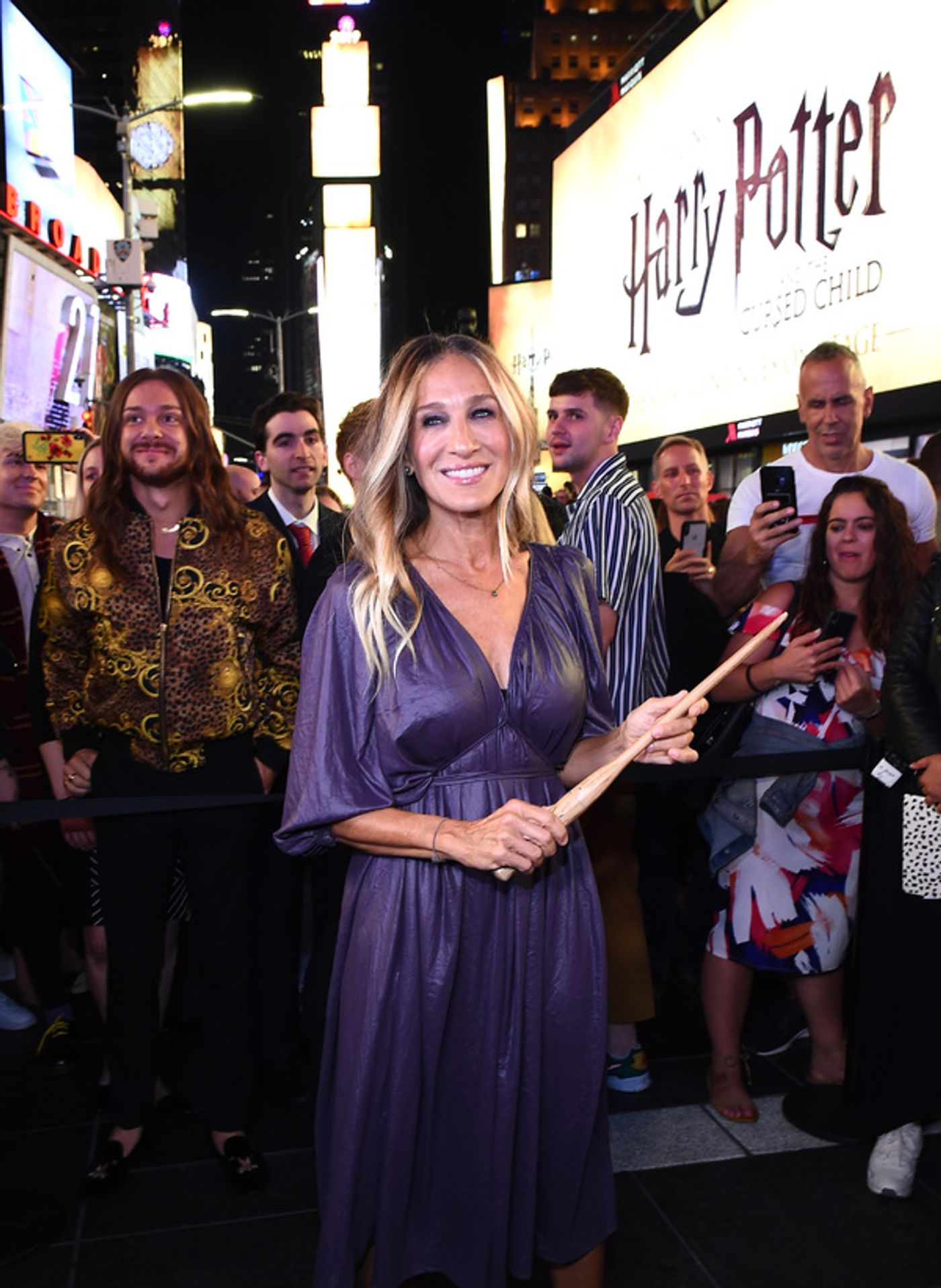 Photos/Video: HARRY POTTER AND THE CURSED CHILD Takes Over Times Square For All New Promo  Image