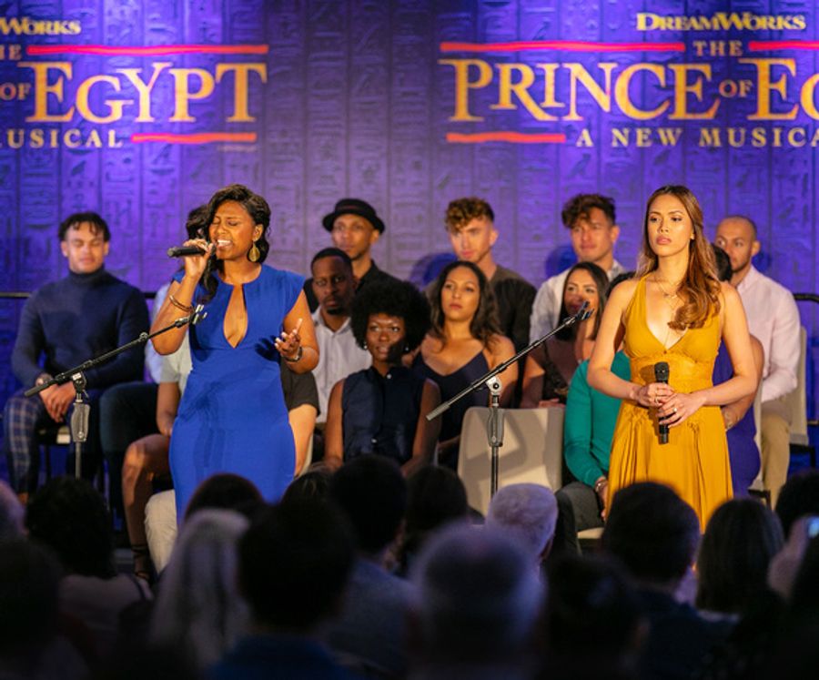 Photo Flash: Inside The Press Launch For THE PRINCE OF EGYPT Image
