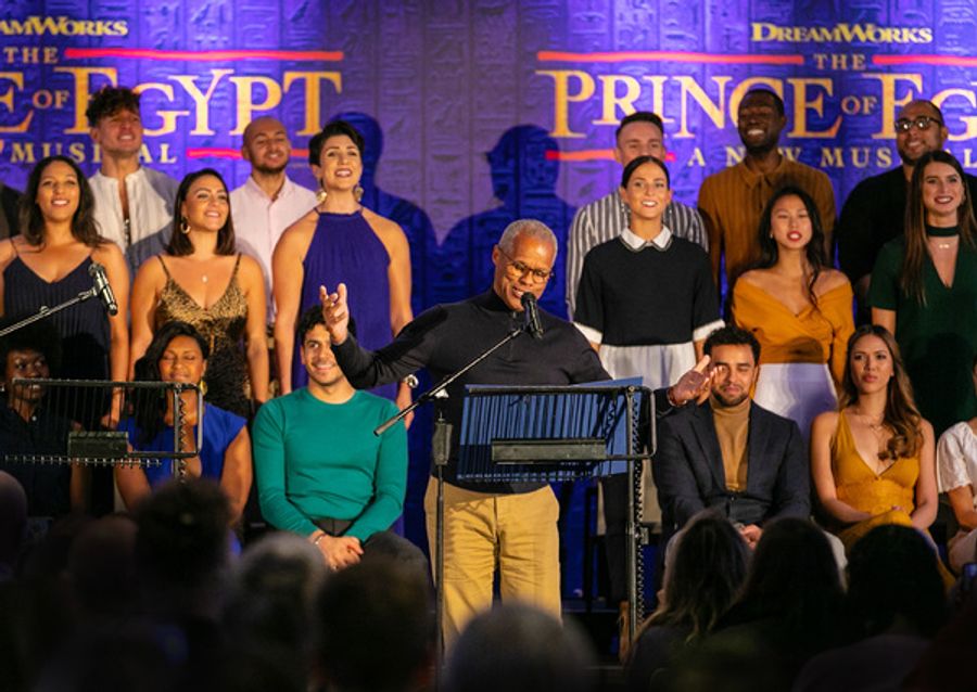 Photo Flash: Inside The Press Launch For THE PRINCE OF EGYPT Image