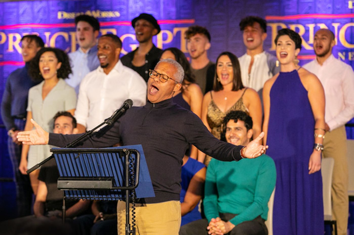 Photo Flash: Inside The Press Launch For THE PRINCE OF EGYPT  Image