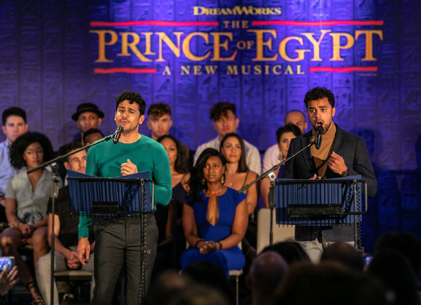 Photo Flash: Inside The Press Launch For THE PRINCE OF EGYPT  Image