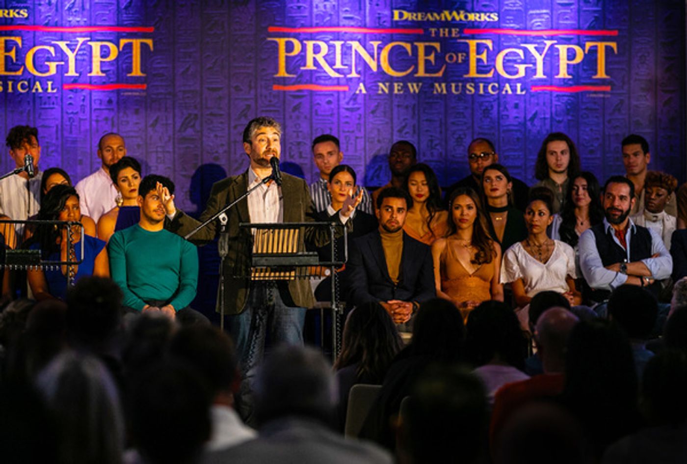 Photo Flash: Inside The Press Launch For THE PRINCE OF EGYPT  Image