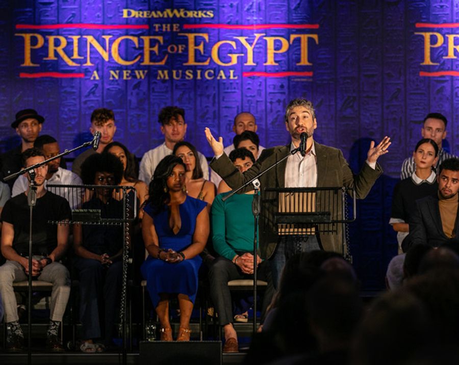 Photo Flash: Inside The Press Launch For THE PRINCE OF EGYPT Image