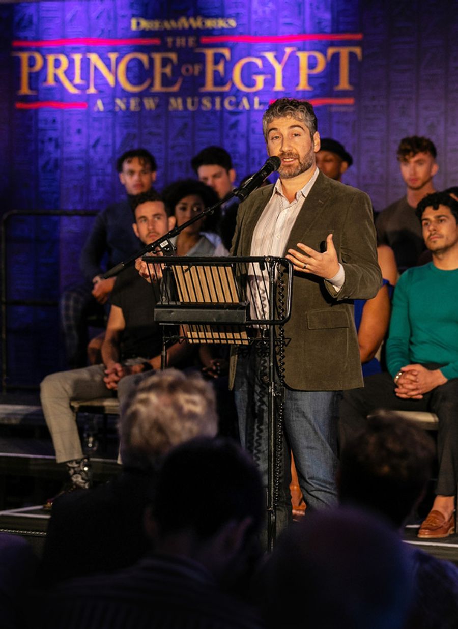 Photo Flash: Inside The Press Launch For THE PRINCE OF EGYPT Image