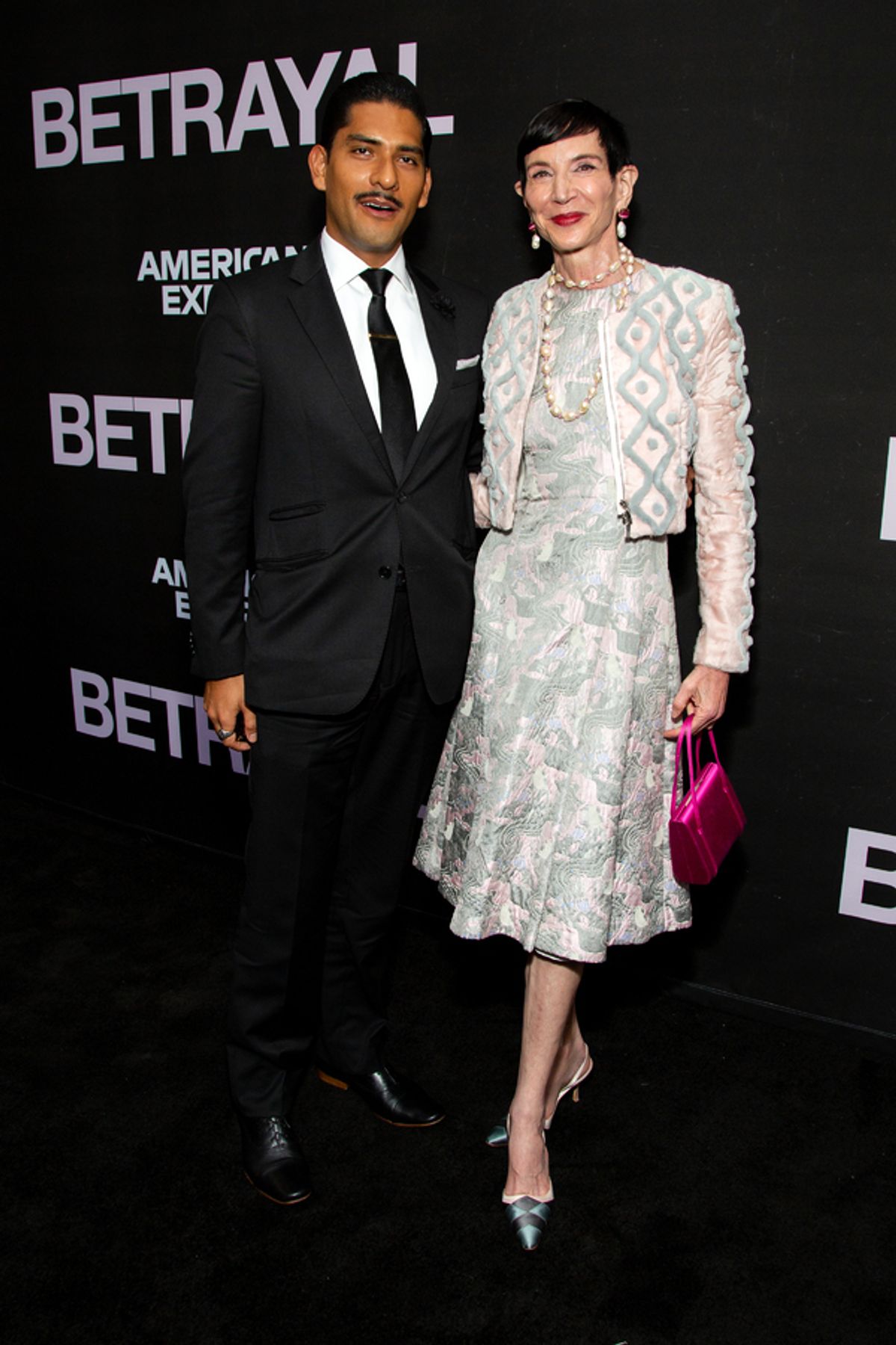 Felipe Escalante, Amy Fine Collins at 