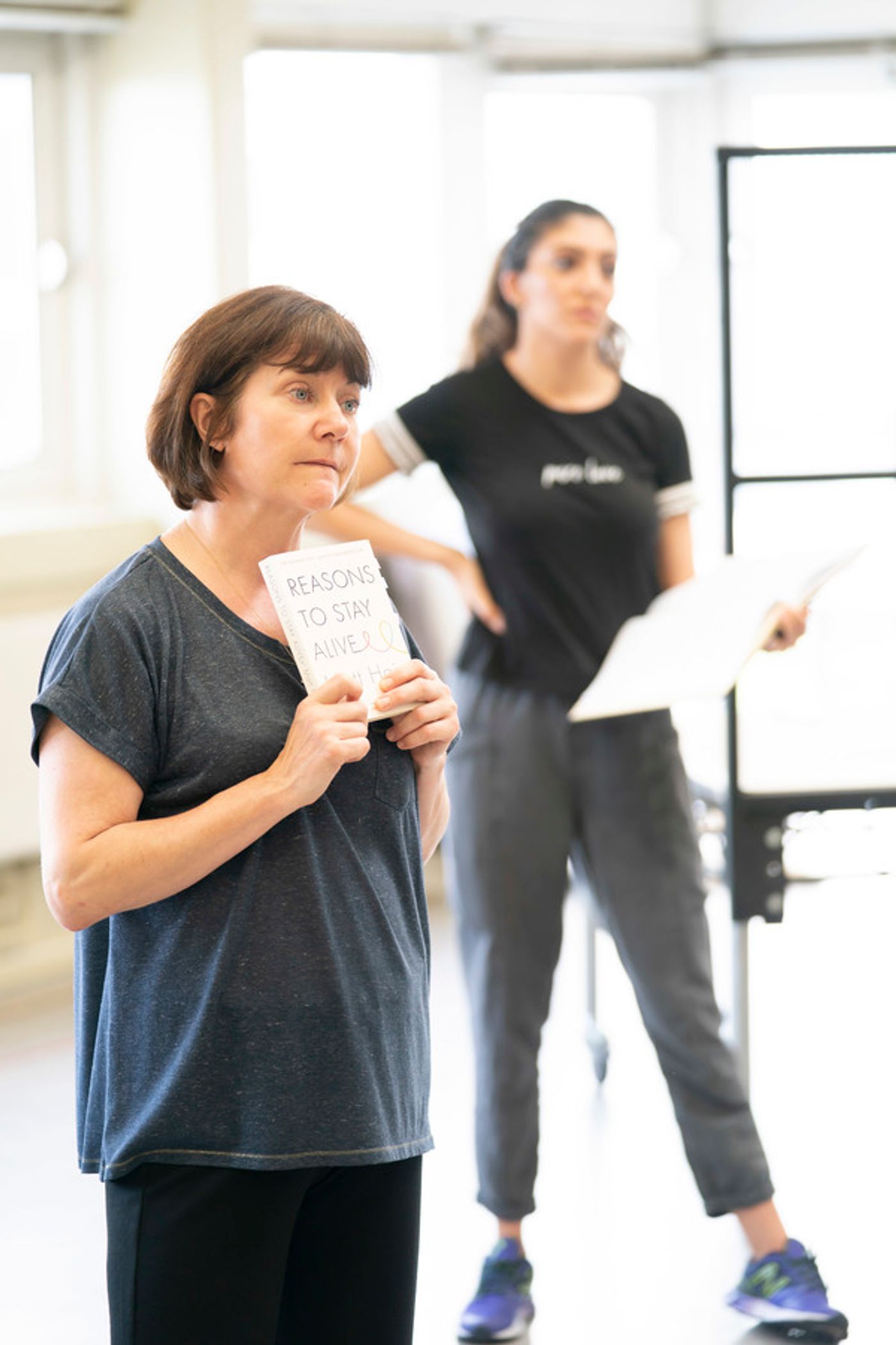 Photo Flash: Inside Rehearsal For REASONS TO STAY ALIVE  Image