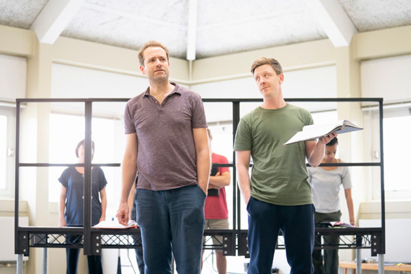 Photo Flash: Inside Rehearsal For REASONS TO STAY ALIVE  Image