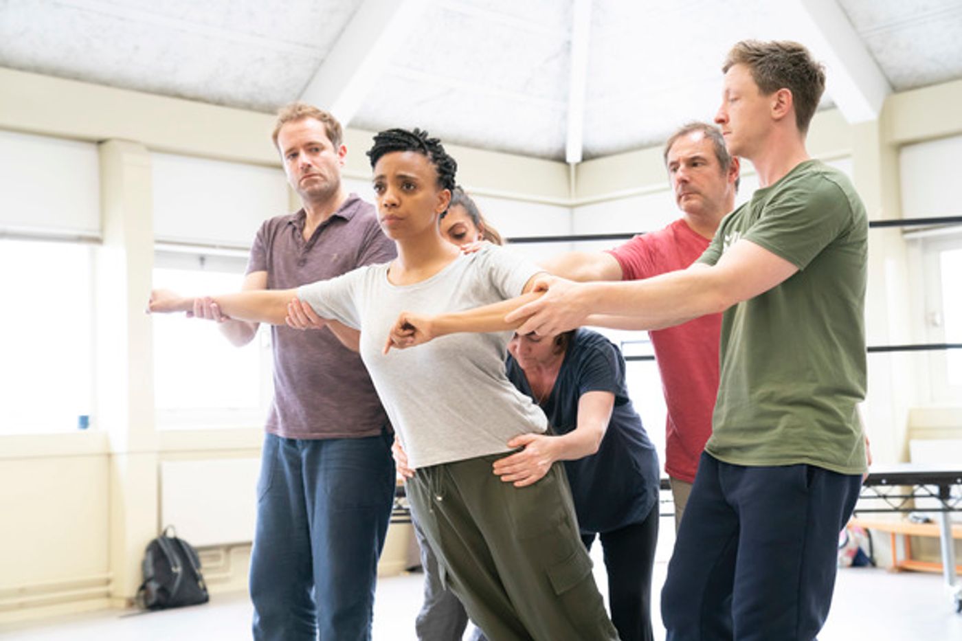 Photo Flash: Inside Rehearsal For REASONS TO STAY ALIVE  Image