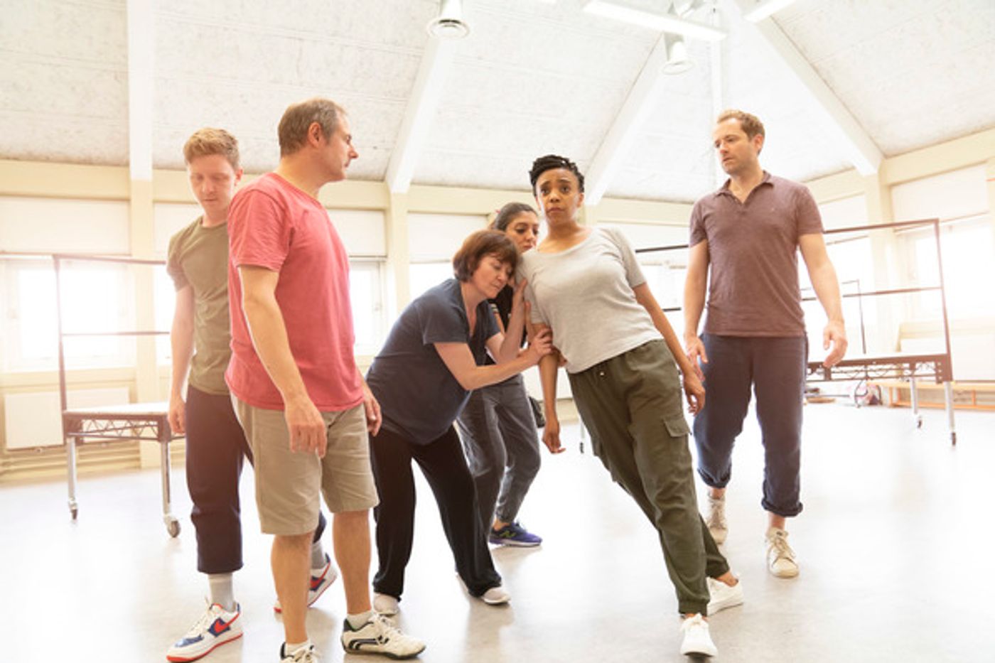 Photo Flash: Inside Rehearsal For REASONS TO STAY ALIVE  Image