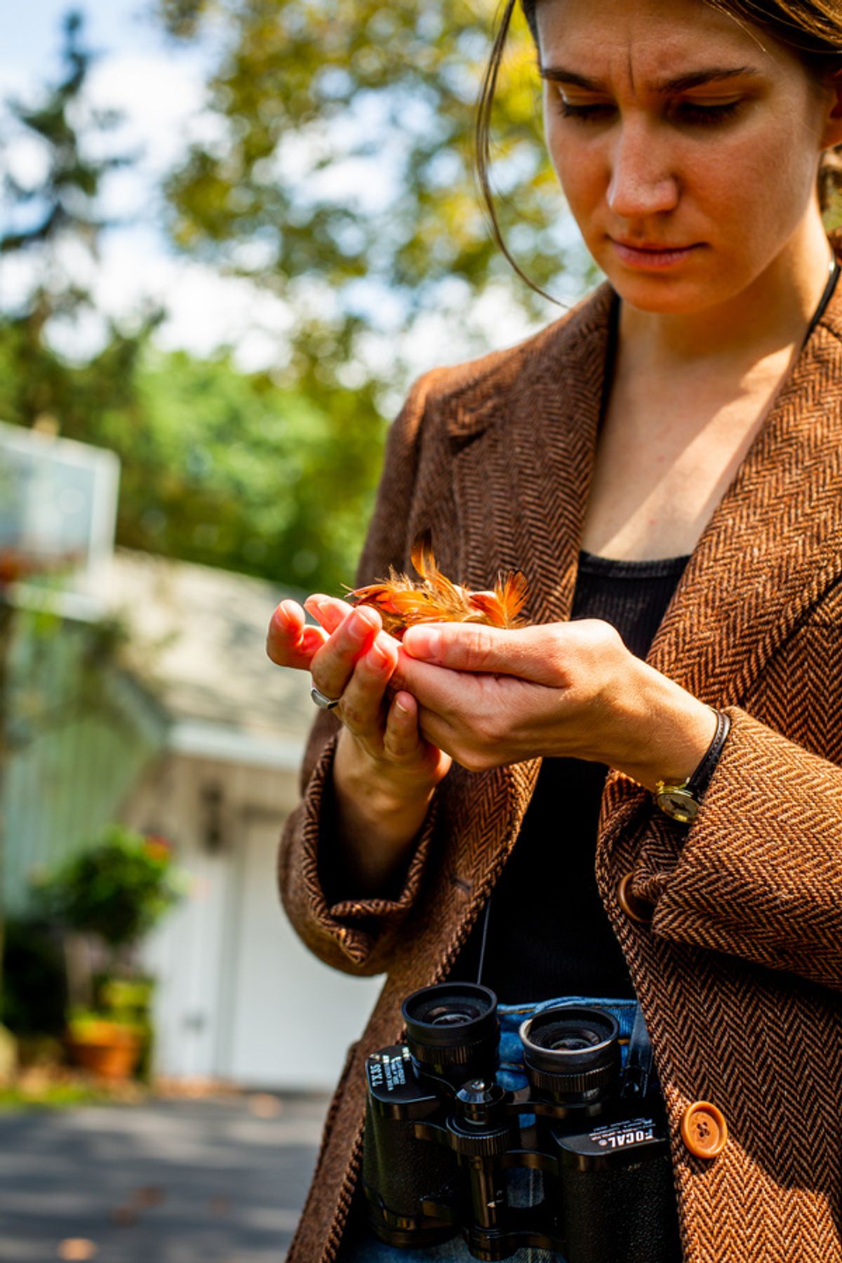 Lena Hudson in BIRDS OF NORTH AMERICA at Theater with a View.  Photo by Wide Eyed Studio. at 
