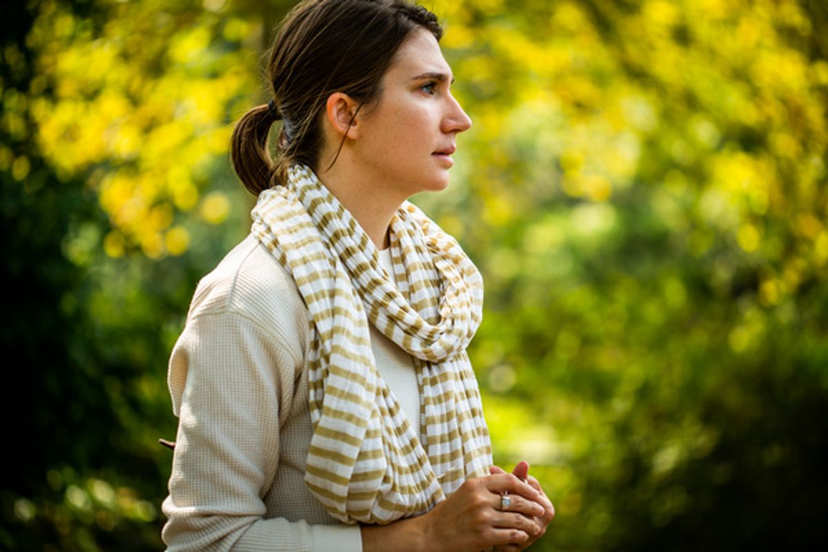 Lena Hudson in BIRDS OF NORTH AMERICA at Theater with a View. Photo by Wide Eyed Studios. at 