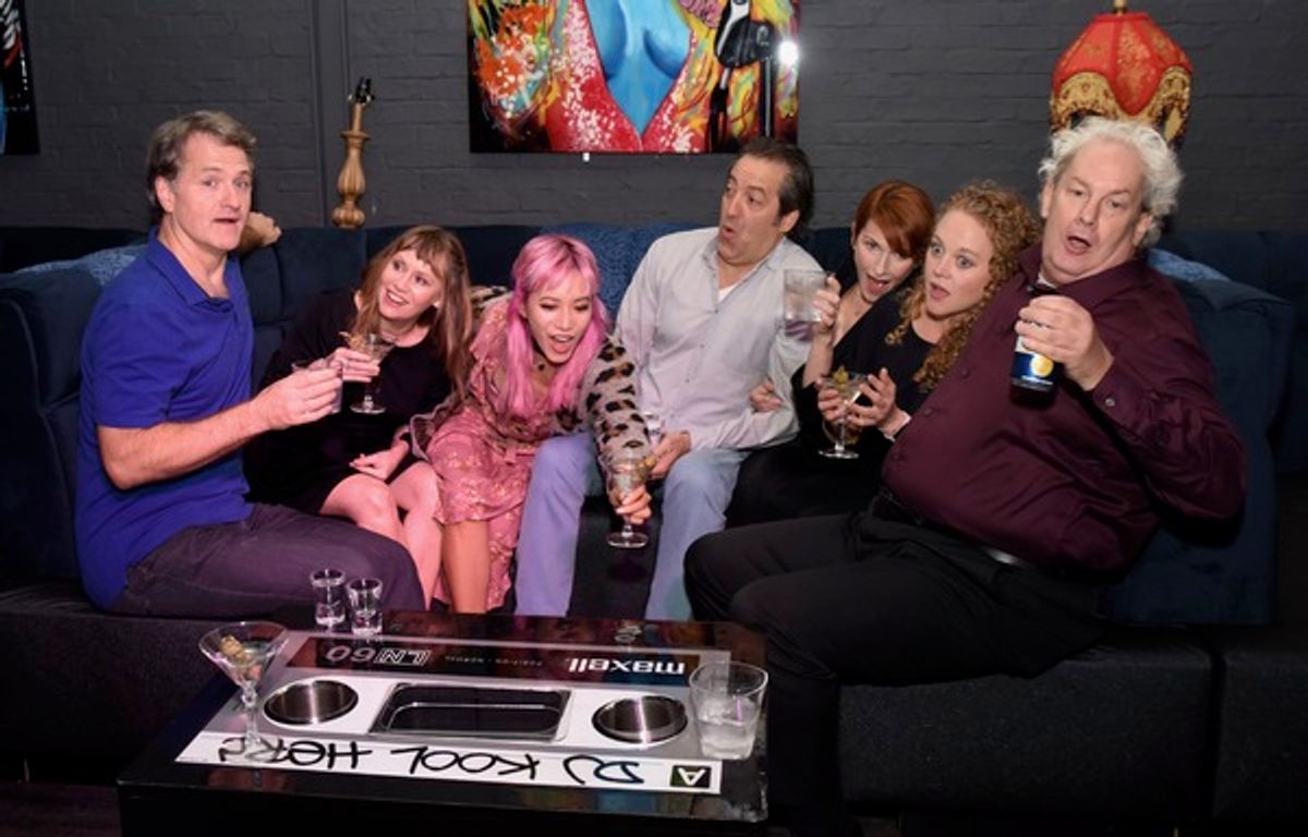 Jim True-Frost, Sally Murphy, Chantal Thuy, Ian Barford, Cora Vander Broek,  Caroine Neff and Troy West at 