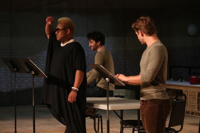  Roger Q. Mason, Charlie Thurston, and Garrett Clayton
 Photo