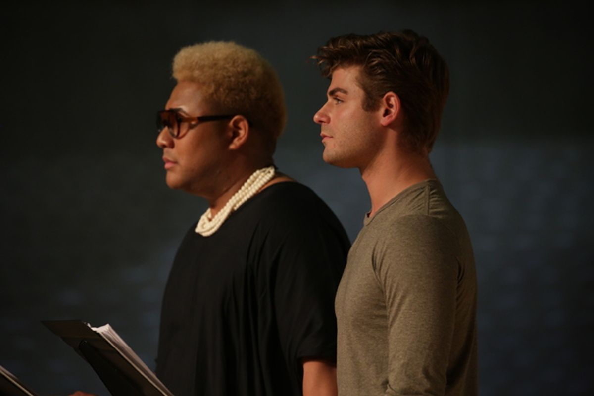 Roger Q. Mason and Garrett Clayton
 at 
