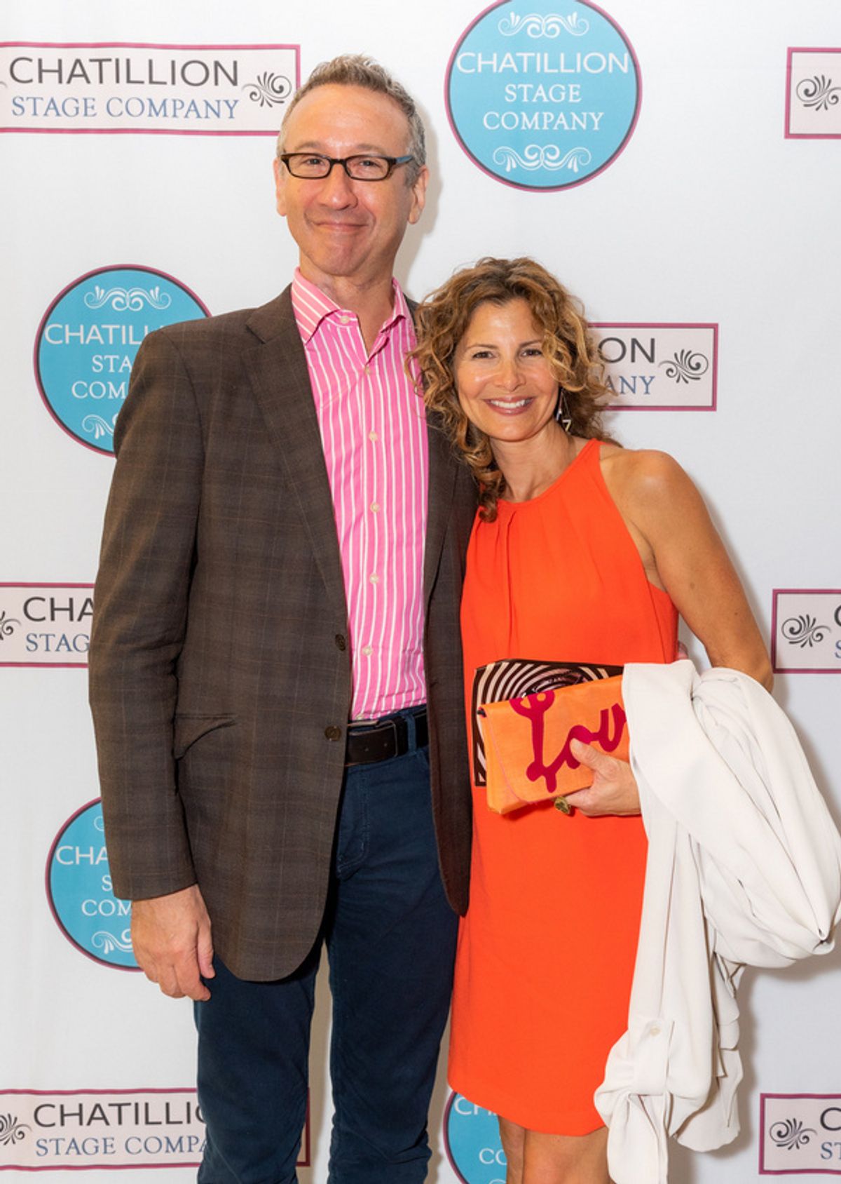 Jay Russell & Jennifer Rosin  (Photo by Russ Rowland)     at 