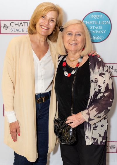 Karen Mason & Pat Addiss  (Photo by Russ Rowland)     Photo