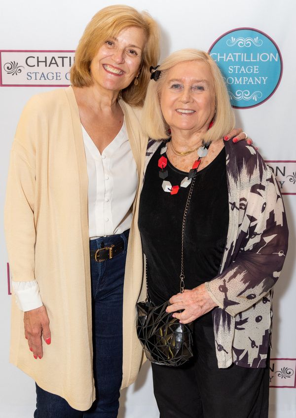 Karen Mason & Pat Addiss  (Photo by Russ Rowland)     Photo