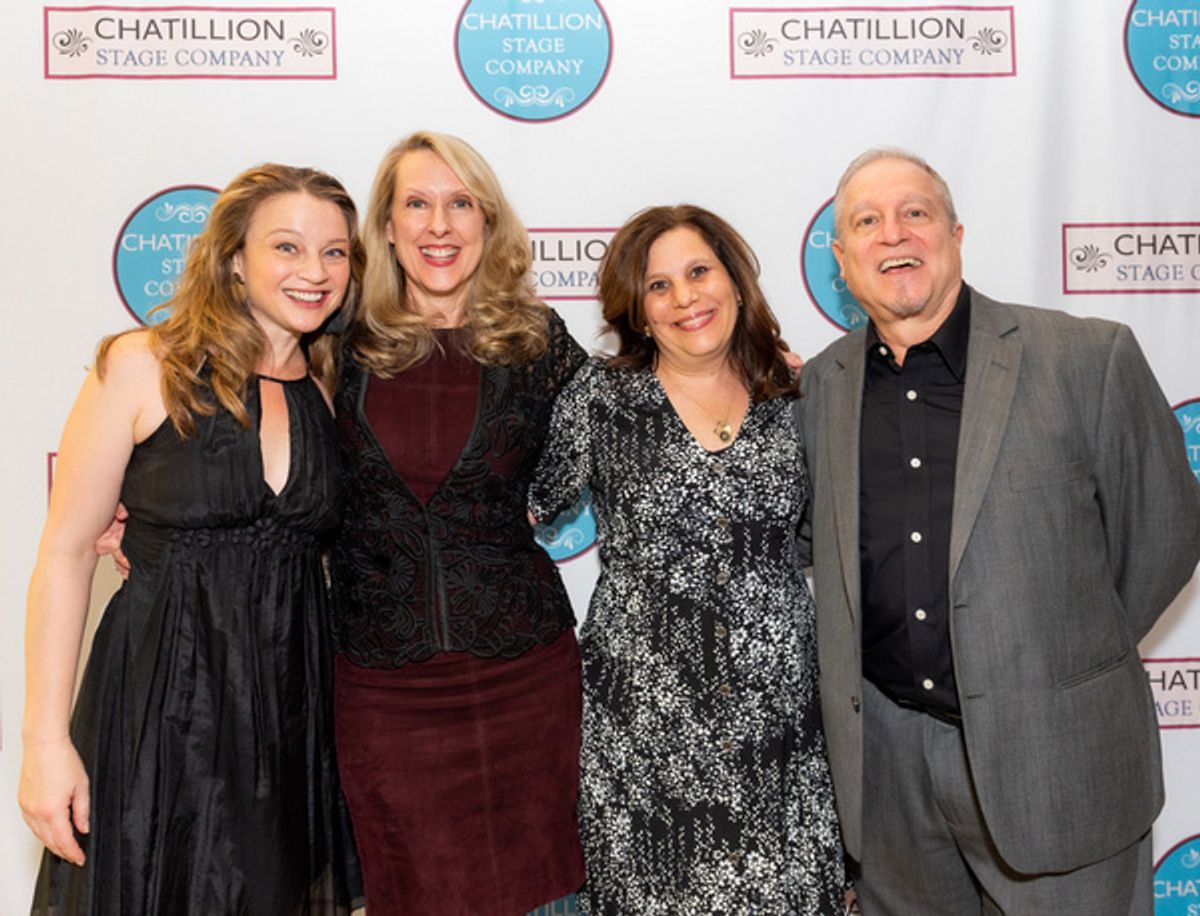 Margot White, Debra Whitfield, Stephanie Klapper, & Robert Laconi  (Photo by Russ Rowland) at 