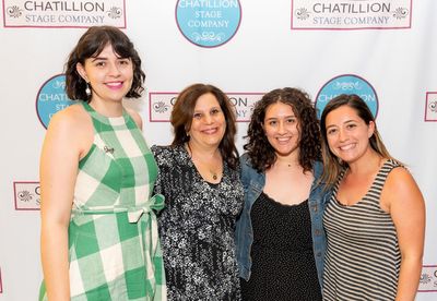 Lacey Davies, Stephanie Klapper, Anna Torchia, & Leah Shapiro The Klapper Casting Tea Photo