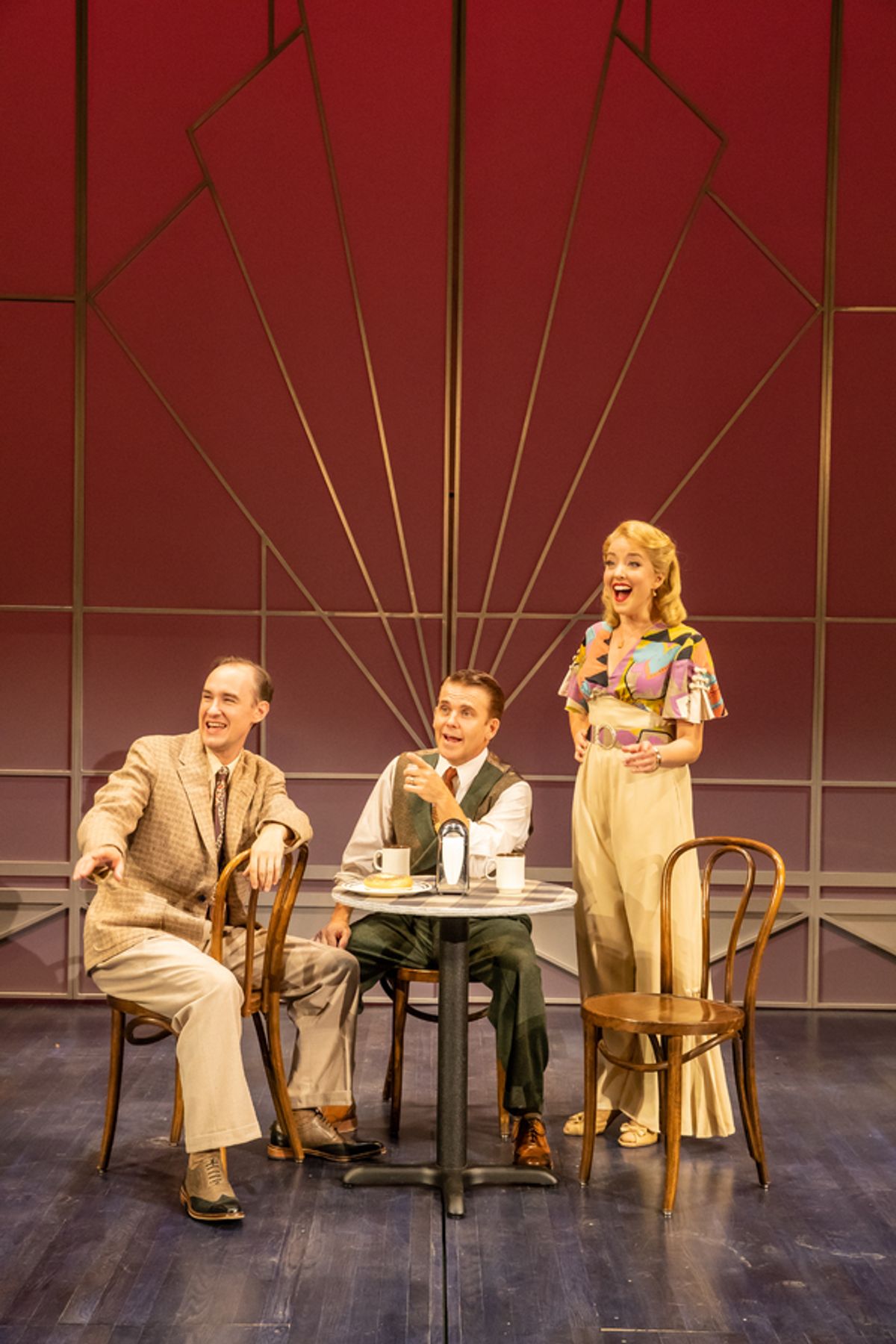 Matt Crowle, Robert Creighton, Jessica Wockenfuss at 