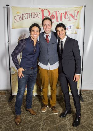 Adam Jacobs, Alex Goodrich, KJ Hippensteel @ BroadwayWorld Adam Jacobs, Alex Goodrich, KJ Hippensteel Photo