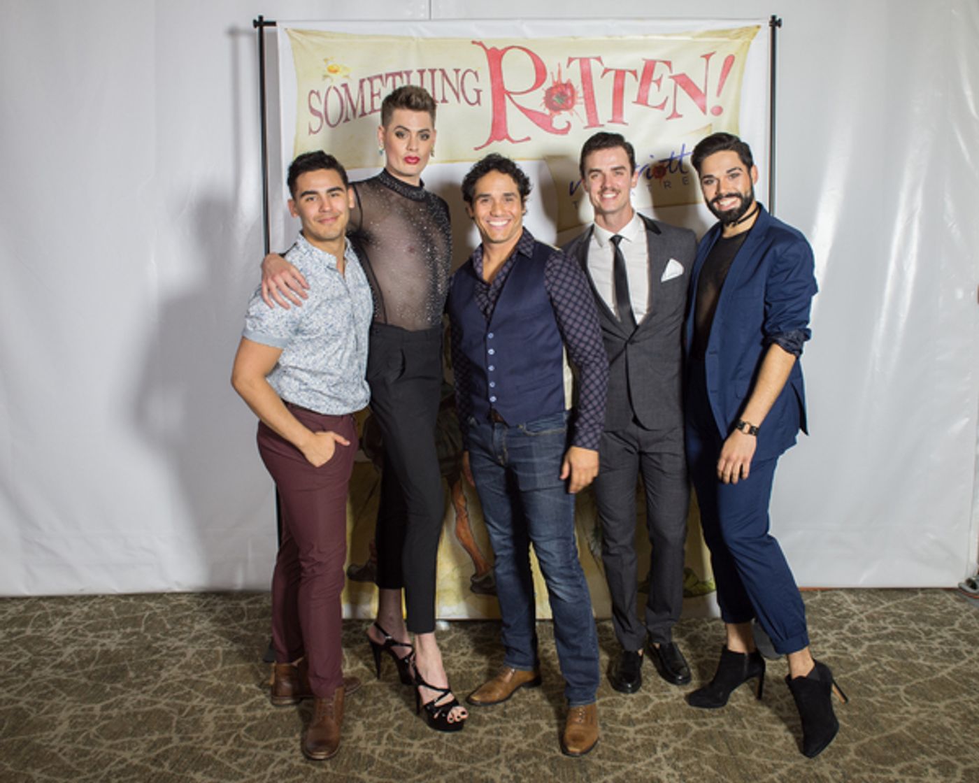 Photo Flash: Inside Opening Night of SOMETHING ROTTEN! at the Marriott Theatre  Image