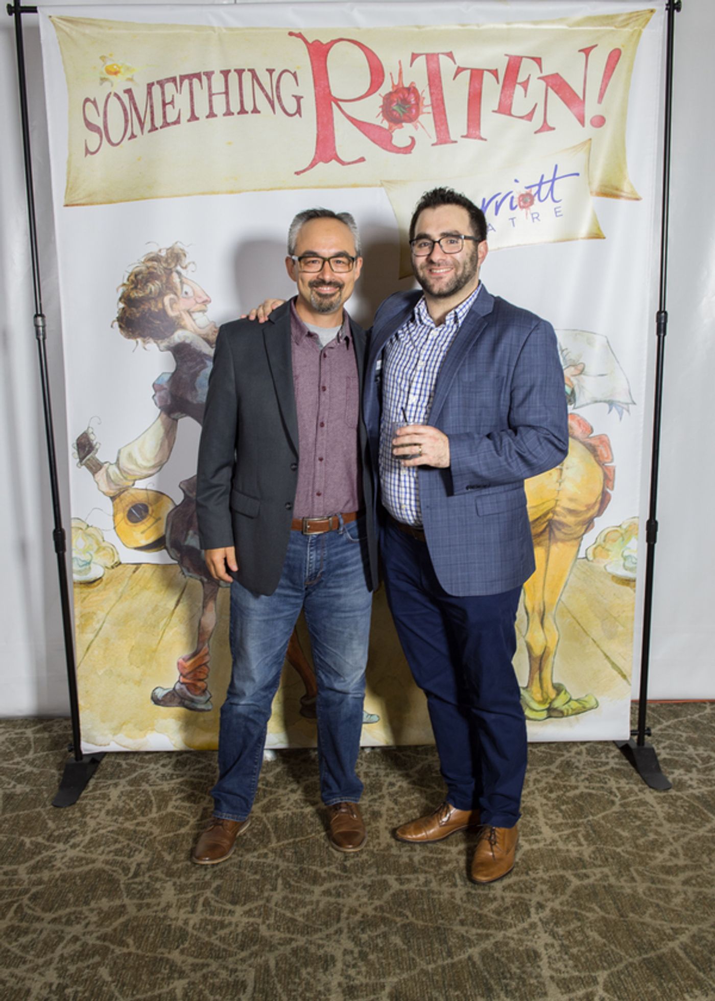 Photo Flash: Inside Opening Night of SOMETHING ROTTEN! at the Marriott Theatre  Image
