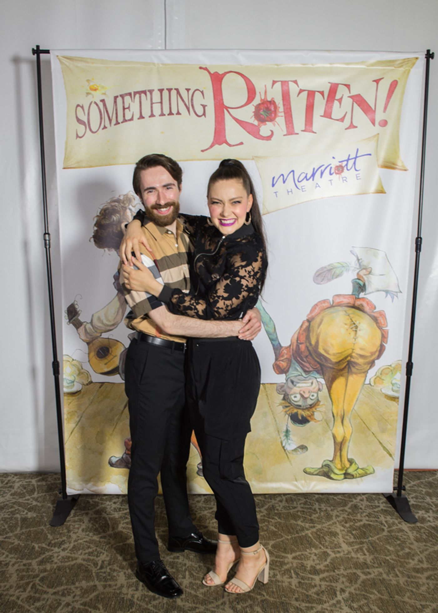 Photo Flash: Inside Opening Night of SOMETHING ROTTEN! at the Marriott Theatre  Image