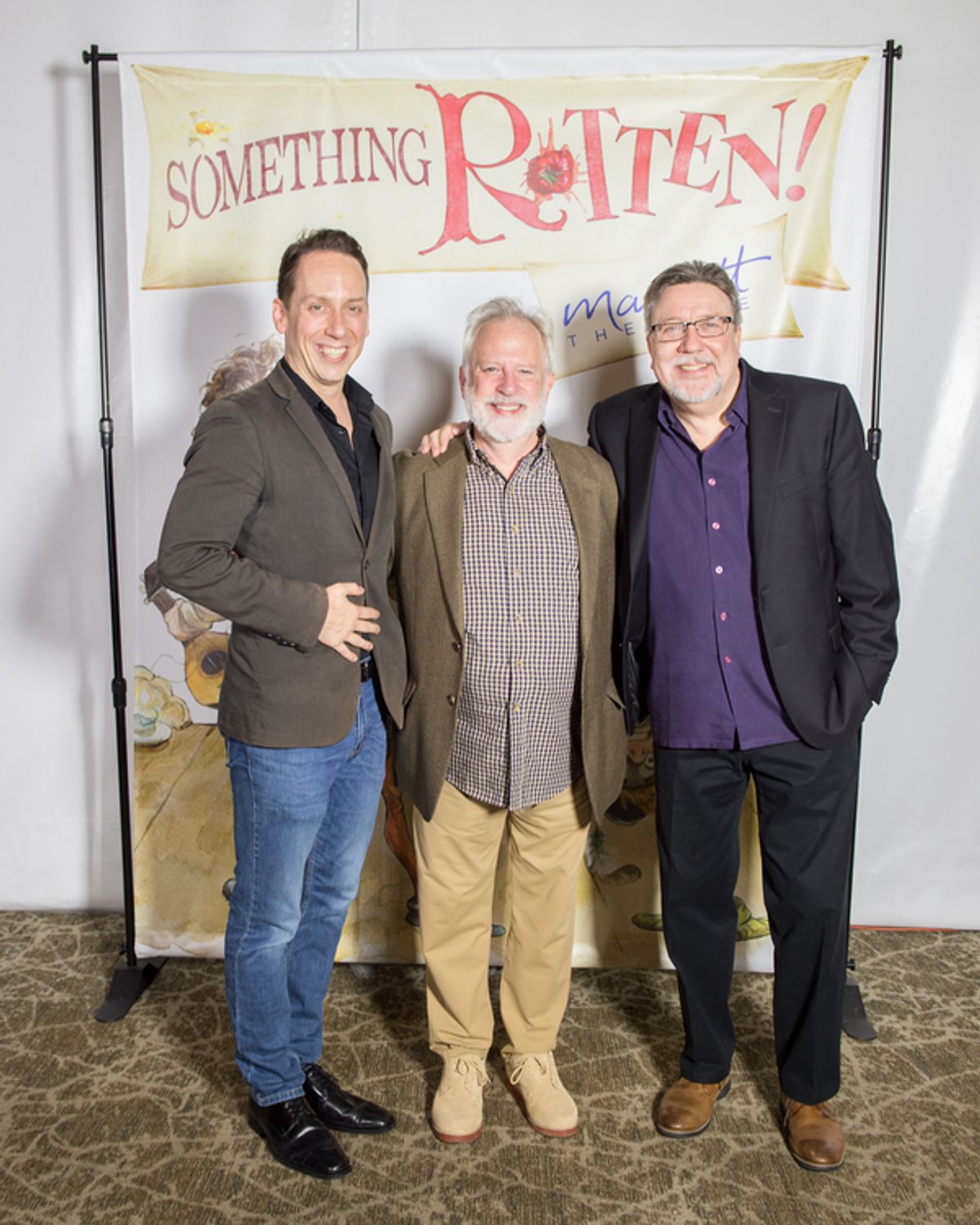 Steven Strafford, Ross Lehman, Terry Hamilton at 