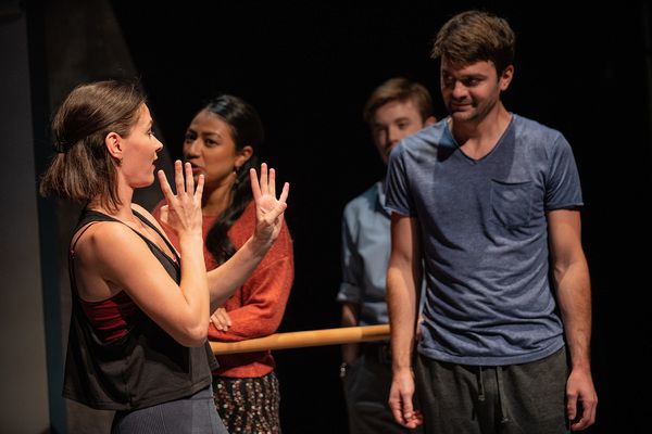Sandra Mae Frank, Natalie Camunas,
Nick Apostolina and Tad Cooley Photo